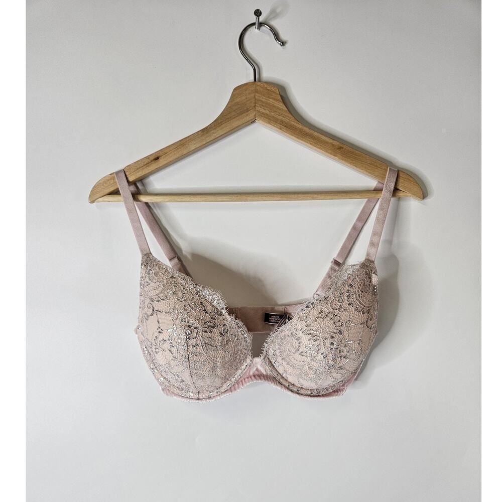 Victoria'S Secret Sexy Lace Underwire Blush Pink Size 32DD